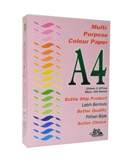 A4 Colour Simili (80gsm) - Pink